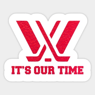 It's out time Ottawa PWHL Sticker